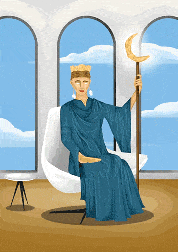 The Empress Tarot Charm