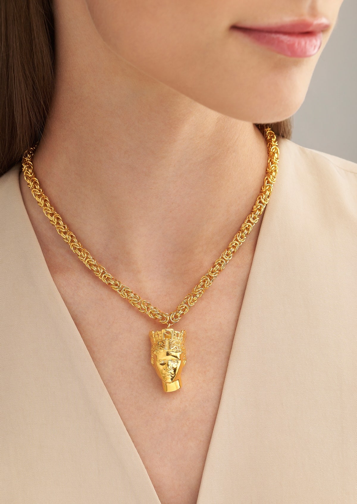 Tyche Large Woven Chain 42cm