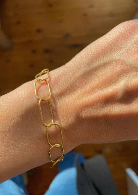 Oval Statement Bracelet