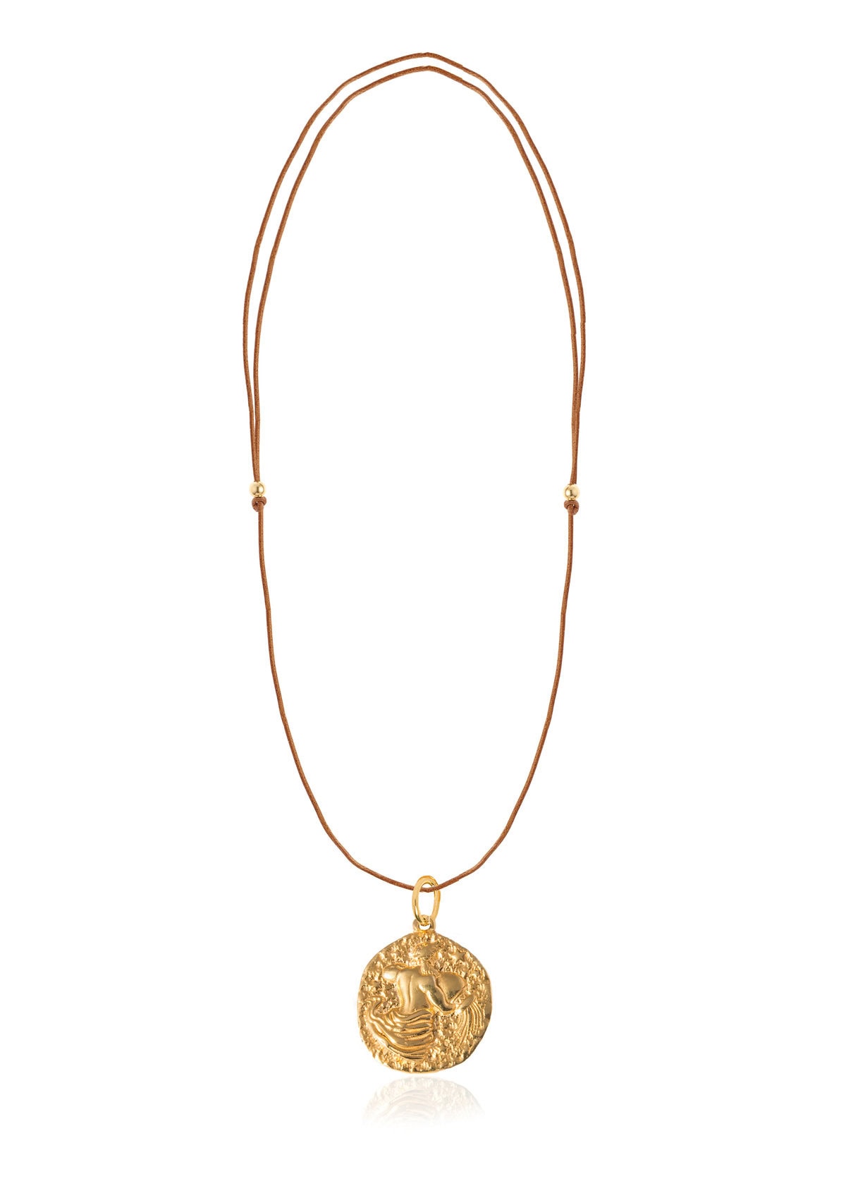 Aquarius Zodiac Cord Necklace Aquarius Zodiac Cord Necklace