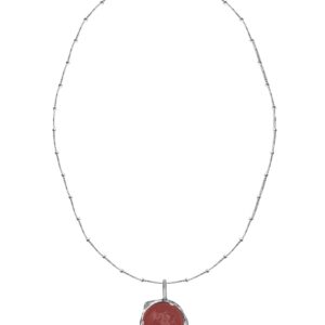 Athéna Cameo Jasper Kronus Necklace