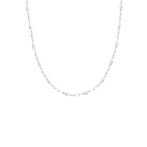 Arabian Pearly White Nights Chain Silver