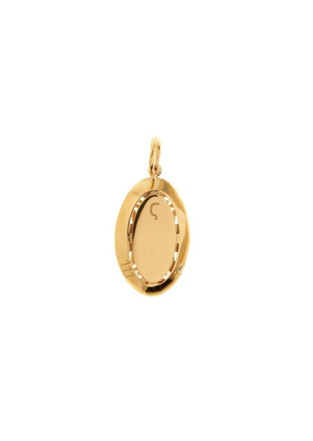 Angel Oval Charm
