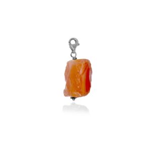 Orange Aventurine Clip On