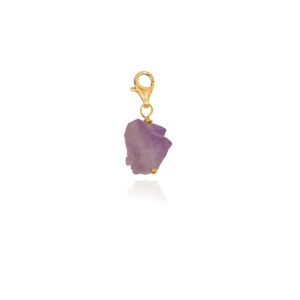 Purple Amethyst Clip On