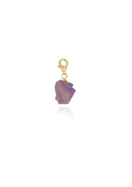 Purple Amethyst Clip On