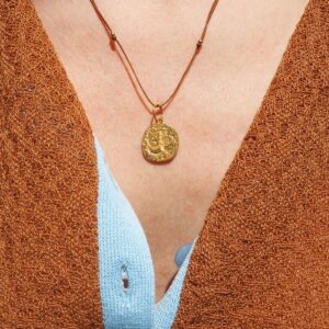 Capricorn Zodiac Cord Necklace