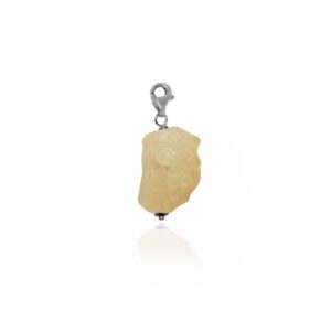 Citrine Clip On Silver