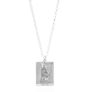 Devil Tarot Thin Chain