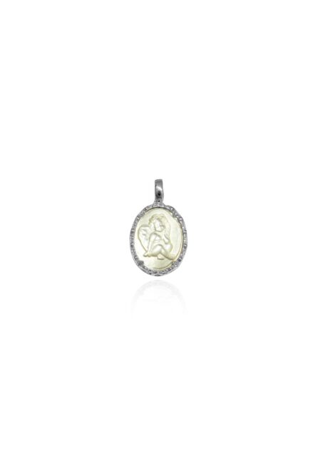 Eros Cameo Pearl Charm