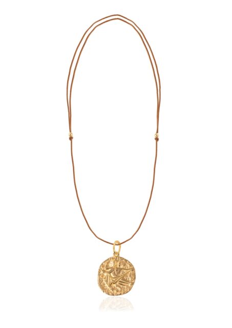 Gemini Zodiac Cord Necklace