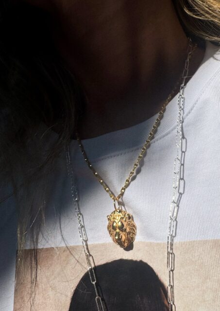 Leon Medusa Chain Gold