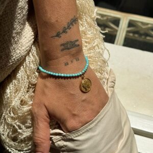 Athéna Turquoise Howlite Bracelet