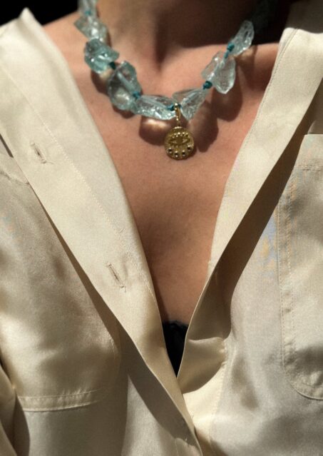 Celeste Quartz Kressida Small Necklace