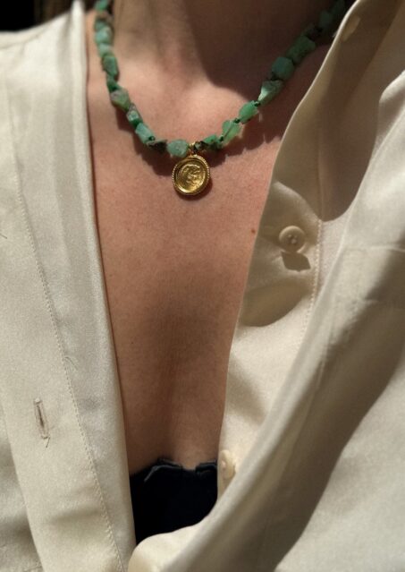 Apple Green Hercules Necklace