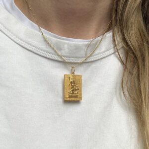 Devil Tarot Thin Chain