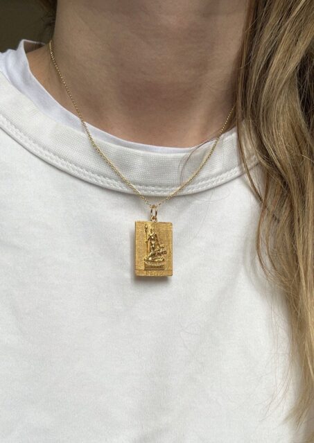 Devil Tarot Thin Chain