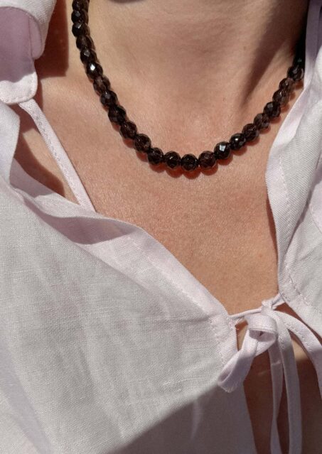 Nyx Smoky Quartz Necklace