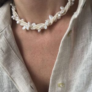 Tangled Pearl Necklace
