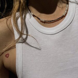 Tiger Eye Pearl Necklace