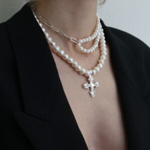 King Neptune Round Pearl Necklace