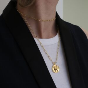 Hermis Large Diamond Cut Chain