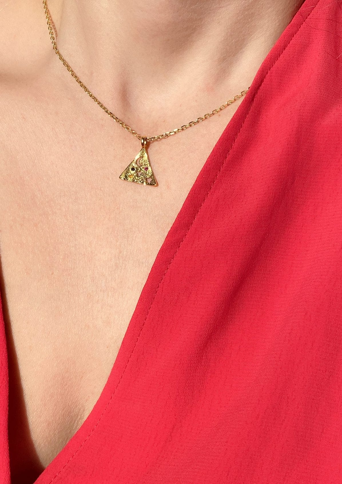 MÉLIÈS SMALL PYRAMIS NECKLACE