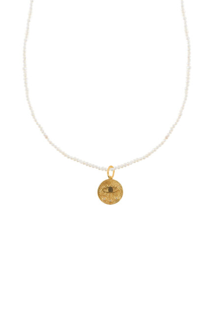 Kressida Mini Vintage Pearl Necklace