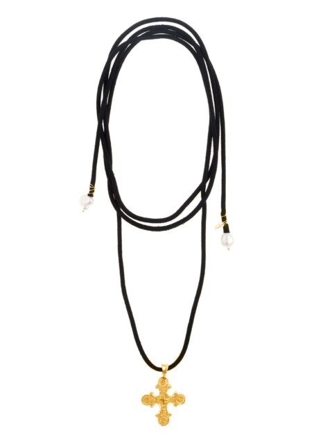 King Neptune Cross Necklace