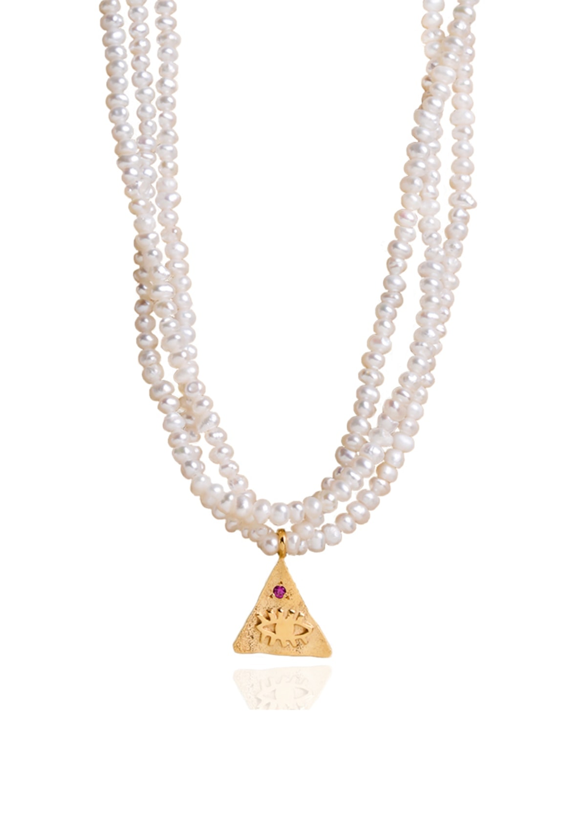 KRESSIDA PYRAMIS PEARL BRACELET CHOKER