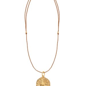 Leo Zodiac Cord Necklace