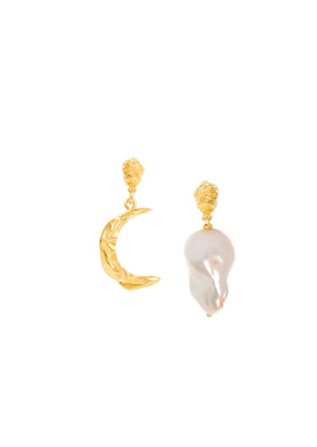 Méliès Moon & Baroque Pearl Earrings