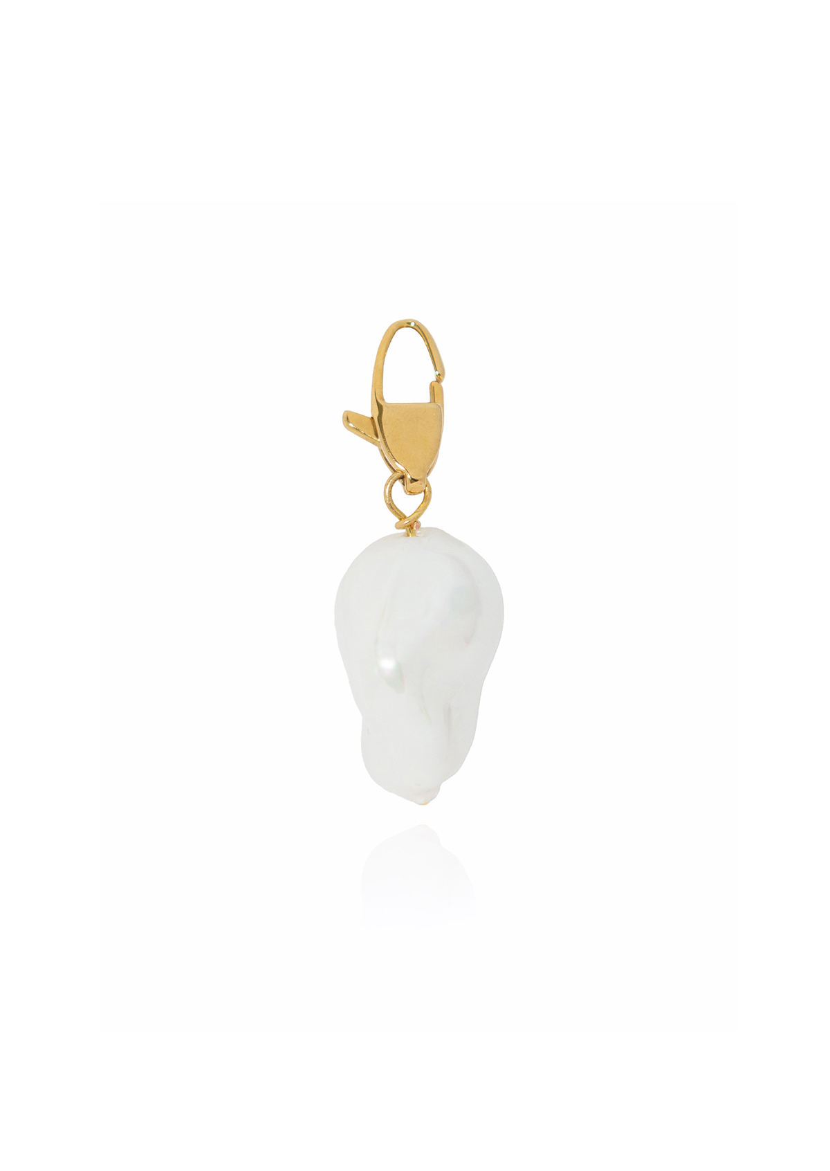 Mother Of Pearl Keyclip Mother Of Pearl Keyclip