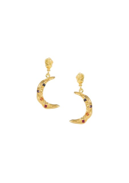 Méliès Stardust Moon Earrings