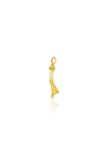 Molten Coral Stardust Charm