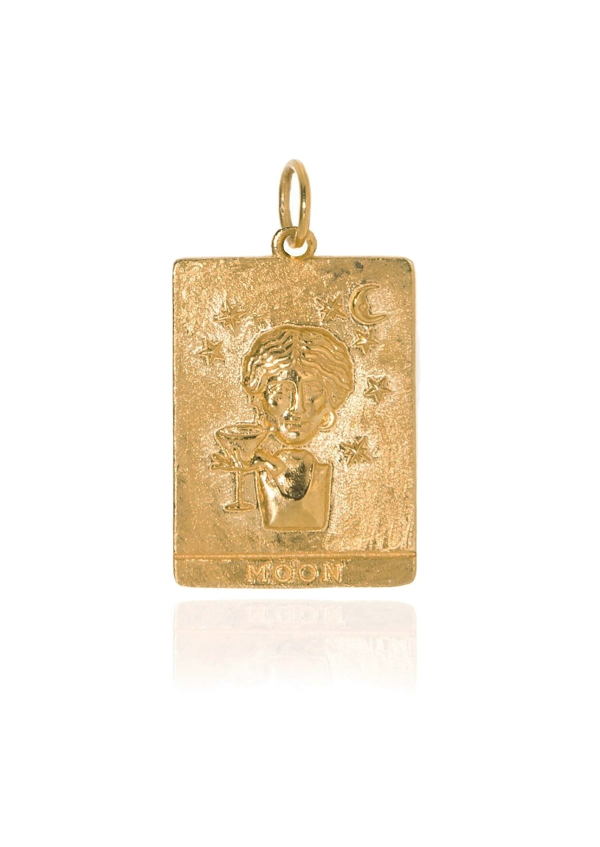Moon Square Tarot Charm