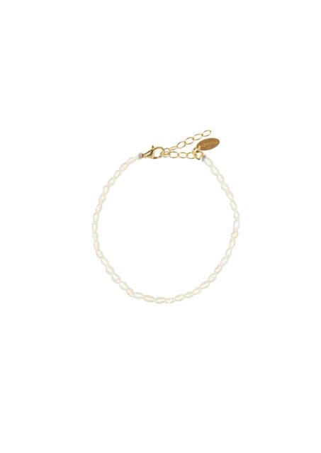 Oval Pearl Bracelet