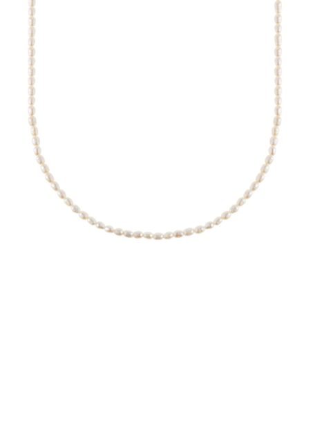 Oval Pearl Necklace