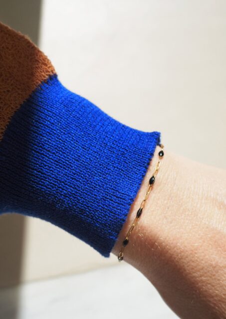 Black Enamel Bracelet