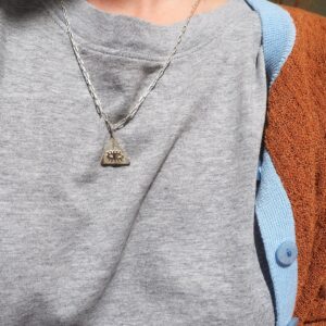 Kressida Turquoise Small Pyramis Versatile Chain