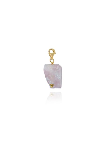 Pink Quartz Clip On