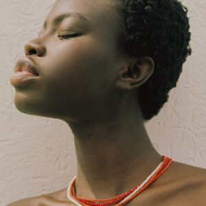 Granada Red Crystal Necklace