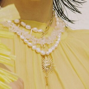 Echo Clear Quartz Necklace