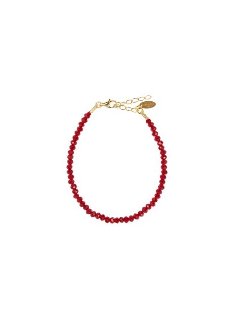 Granada Red Crystal Bracelet