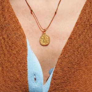 Sagittarius Zodiac Cord Necklace