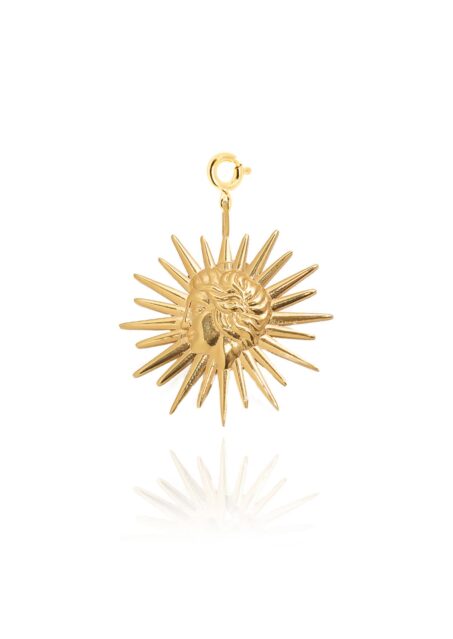Sun Clip On Gold