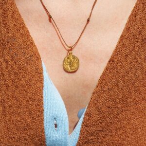 Scorpio Zodiac Cord Necklace