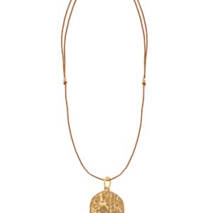 Taurus Zodiac Cord Necklace