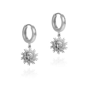 Sun Mini Slip On Earrings