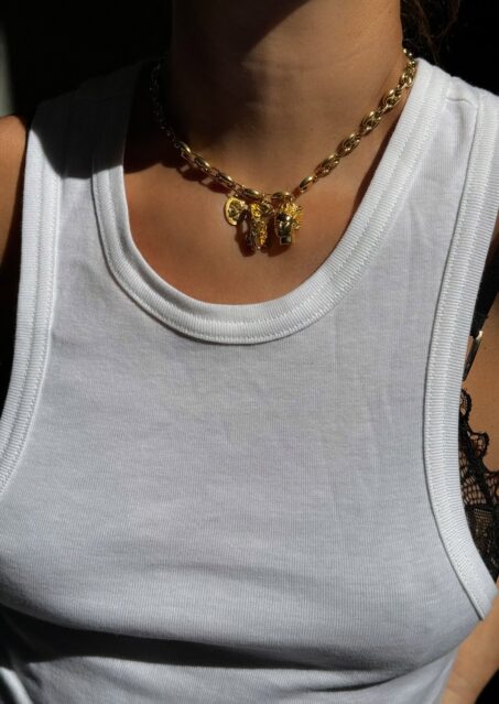 Greek Goddesses Theta Necklace / Hardy Top